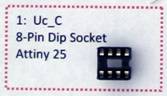 8-pin dip socket