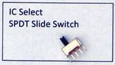 SPDT slide switch
